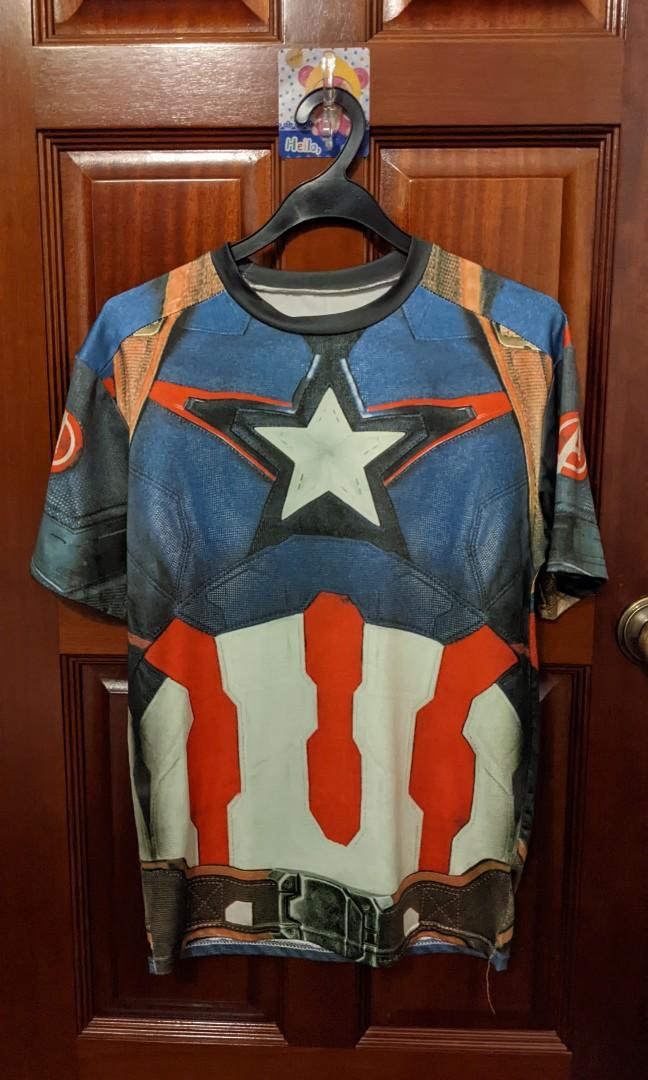 Under armour captain america compression shirt cheap