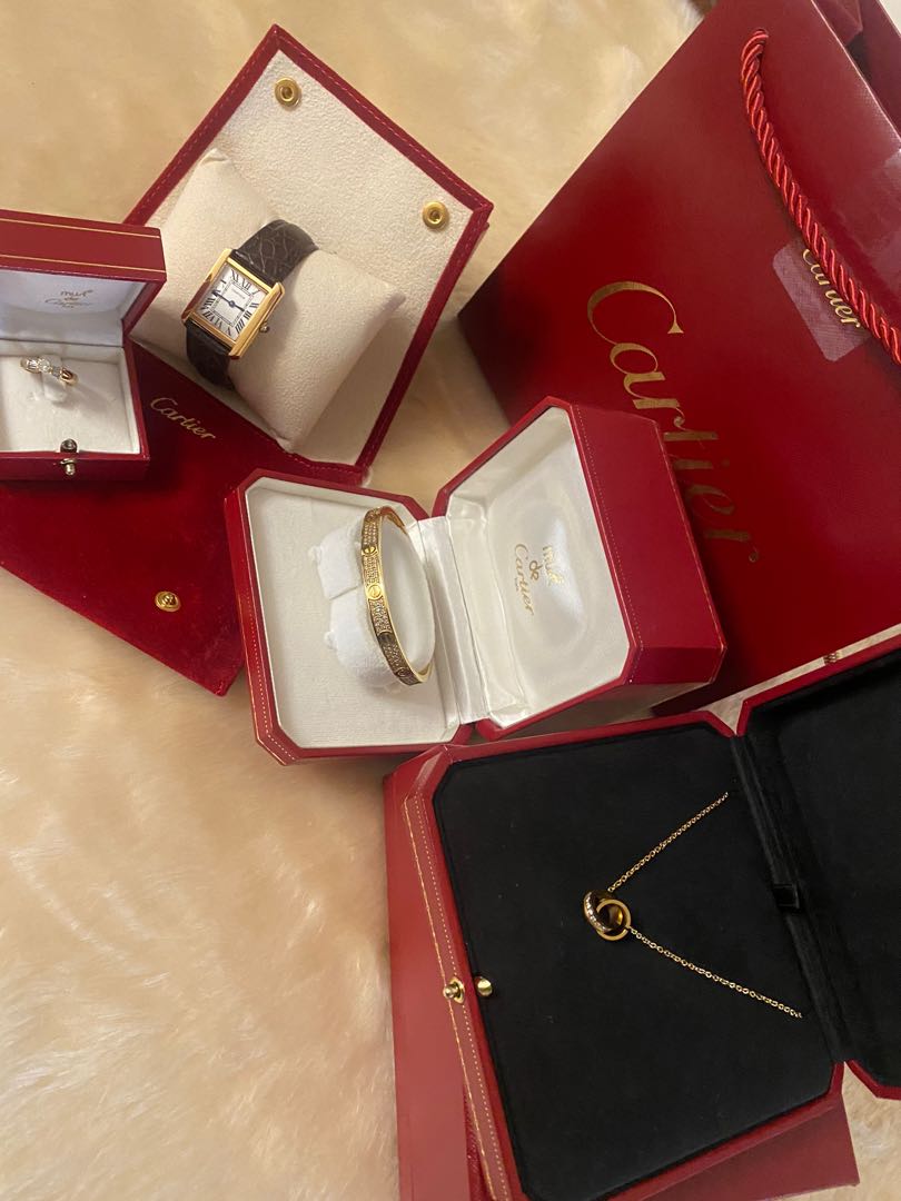 Cartier boxes, Luxury, Accessories on Carousell