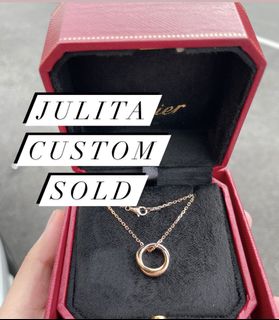 Cartier trinity necklace price on sale