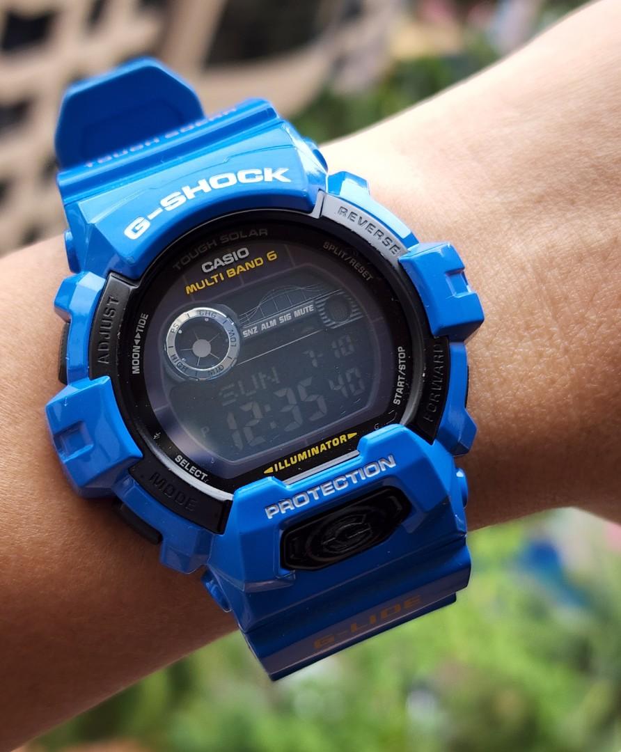 Casio tough solar blue hotsell
