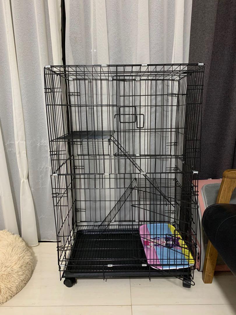 Cat cage carousell best sale