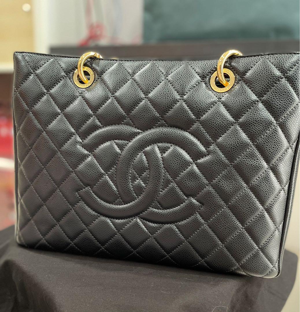 Chanel GST Caviar Tote Bag GHW, Luxury, Bags & Wallets on Carousell