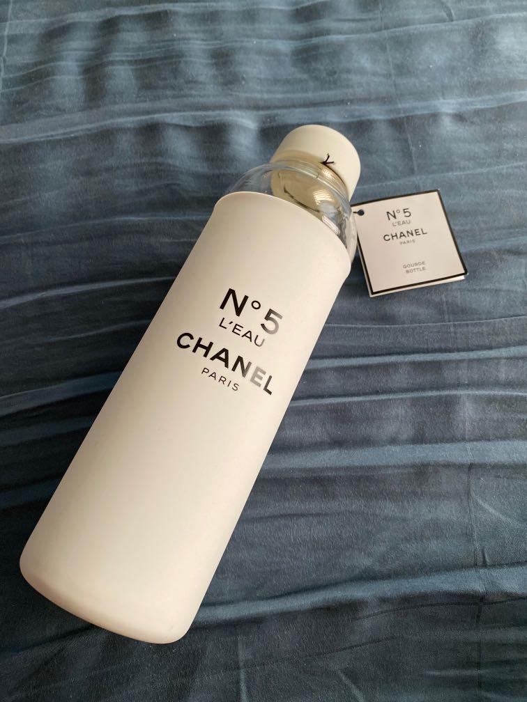 Chanel No5 Factory Glass Water Bottle  eBay