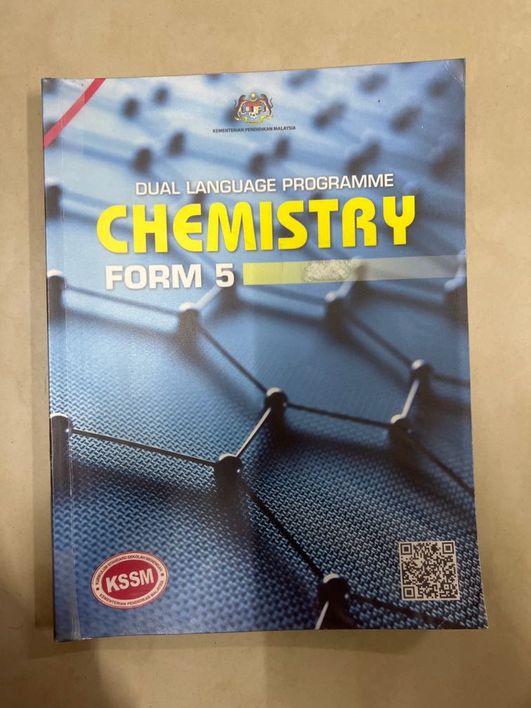 CHEMISTRY FORM 5 TEXTBOOK KSSM, Hobbies & Toys, Books & Magazines