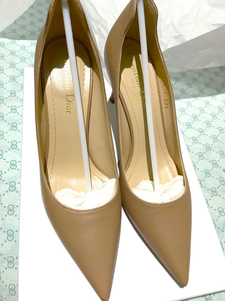 *Authentic* Christian Dior D Moi Nude Pumps, Women's Fashion, Footwear