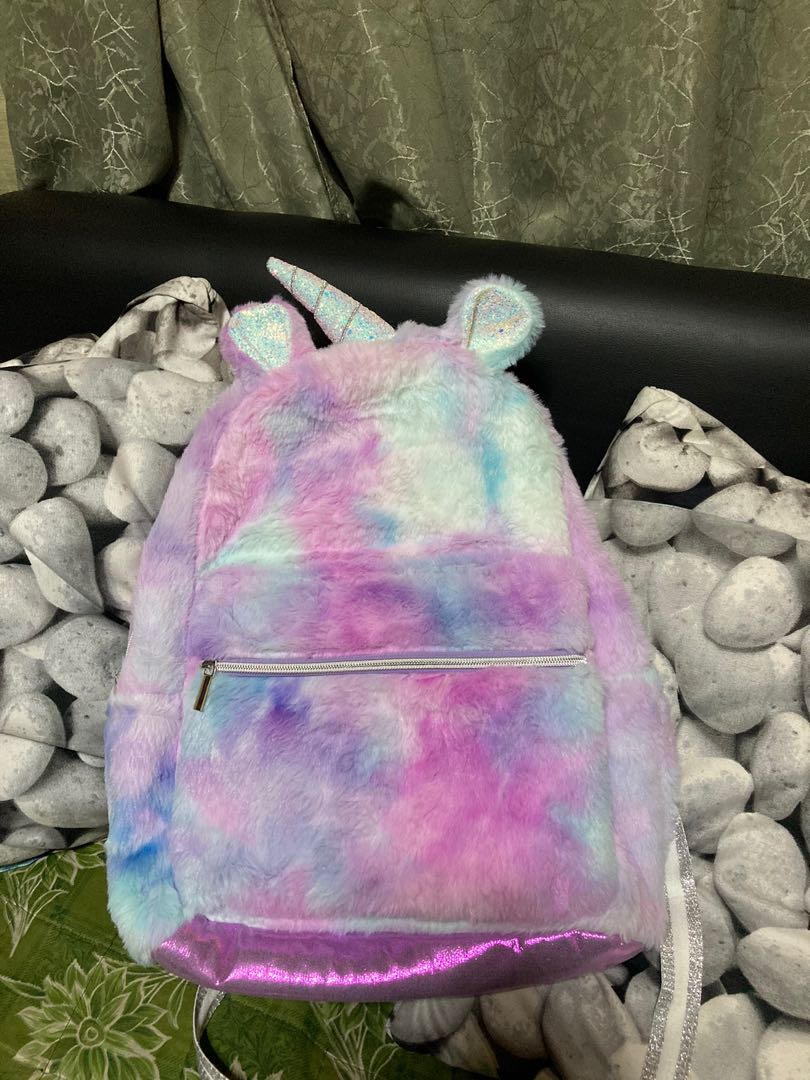 Fluffy Unicorn Backpack, Babies \u0026 Kids 