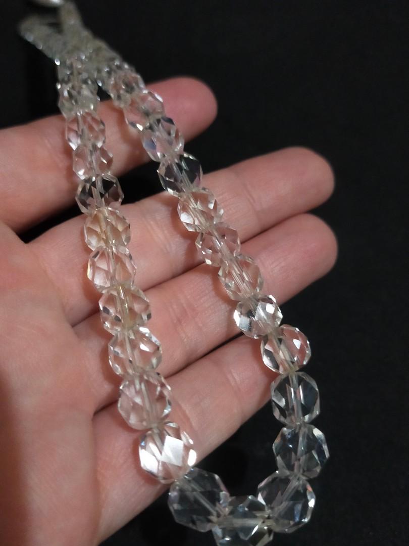 Vintage crystal necklaces cheap