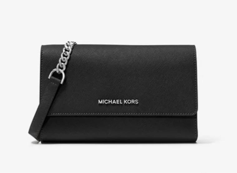 REPRICED Michael Kors Saffiano Leather 3 in 1 Crossbody with Wristlet,  Women's Fashion, Bags & Wallets, Cross-body Bags on Carousell