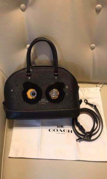 Coach Leather Panda Owl Set, Luxury, Bags & Wallets on Carousell