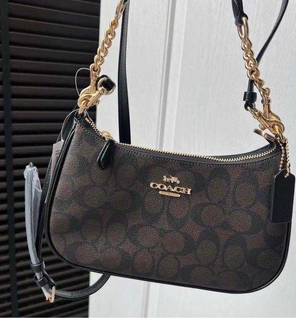 Coach Teri Shoulder Bag In Signature Canvas, Luxury, Bags & Wallets on ...