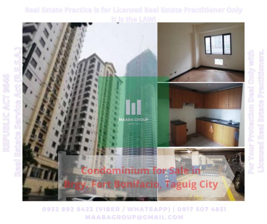 Condominium for Sale in Taguig City (Category: Apartments & Condos) located in Dasmarinas. Submitted by maabagroup_realestatebrokerage (Listing ID 1171826657, Image 1). Description: Property Code B010 U9J Forbeswood Heights Unit 9J and 9K, 9/F, Tower 5, Forbeswood Heights, Rizal Drive, Burgos Circle cor. 29th St., Bonifacio Global City, Brgy. Fort Bonifacio, Taguig City (With Parking Slot) Floor Area 73 sqm Php 14,140,000.00 As of July 2022 NOTE: