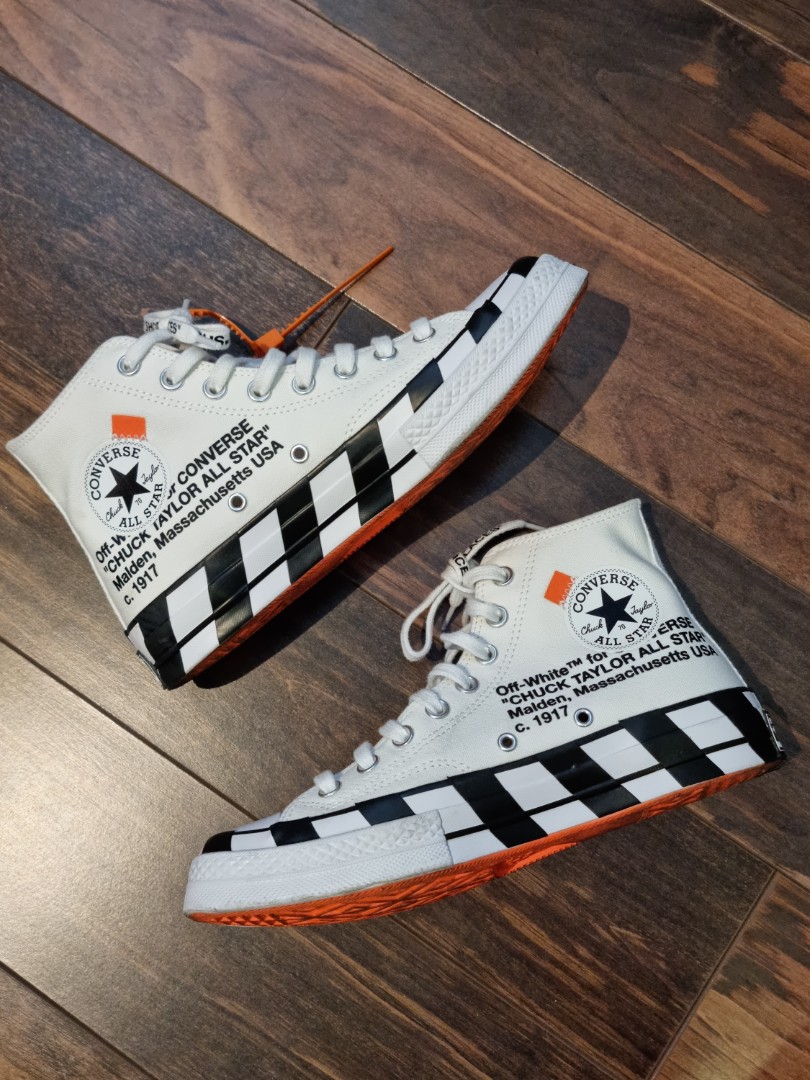 Converse chuck 7 hi off white sales