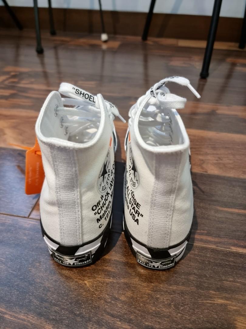 Converse Chuck Taylor All Star 70 Hi Off White Men s Fashion
