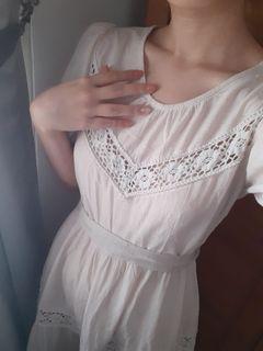 Cream Vintage Dress