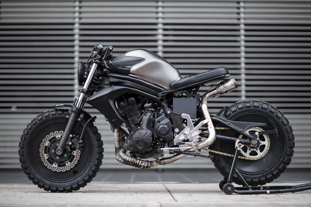 Custom Kawasaki ER6N 650 (Neo Tracker Convert), Motorbikes on Carousell