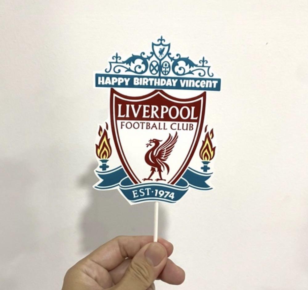 Liverpool Cake Topper