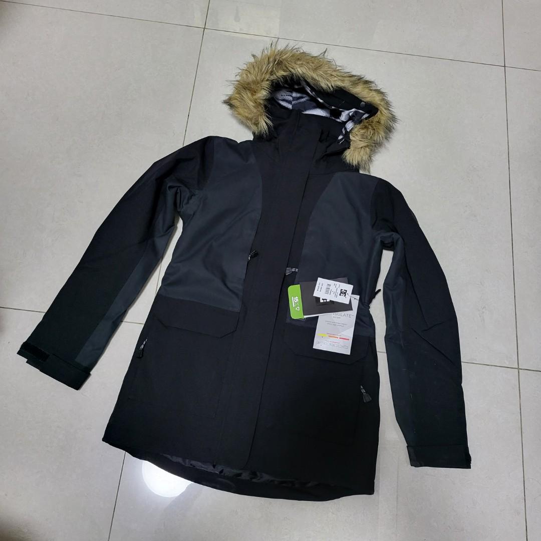 DC Women S Panoramic 15K Waterproof Ski And Snow Jacket Black S BRAND NEW w Tags