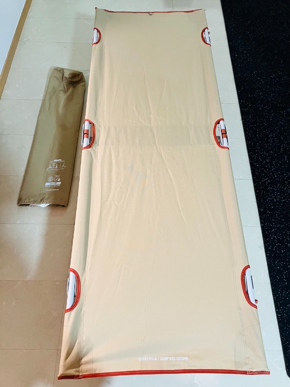 Decathlon Quechua, Folding Camping Cot, 26", Sports Equipment, Hiking & Camping on Carousell