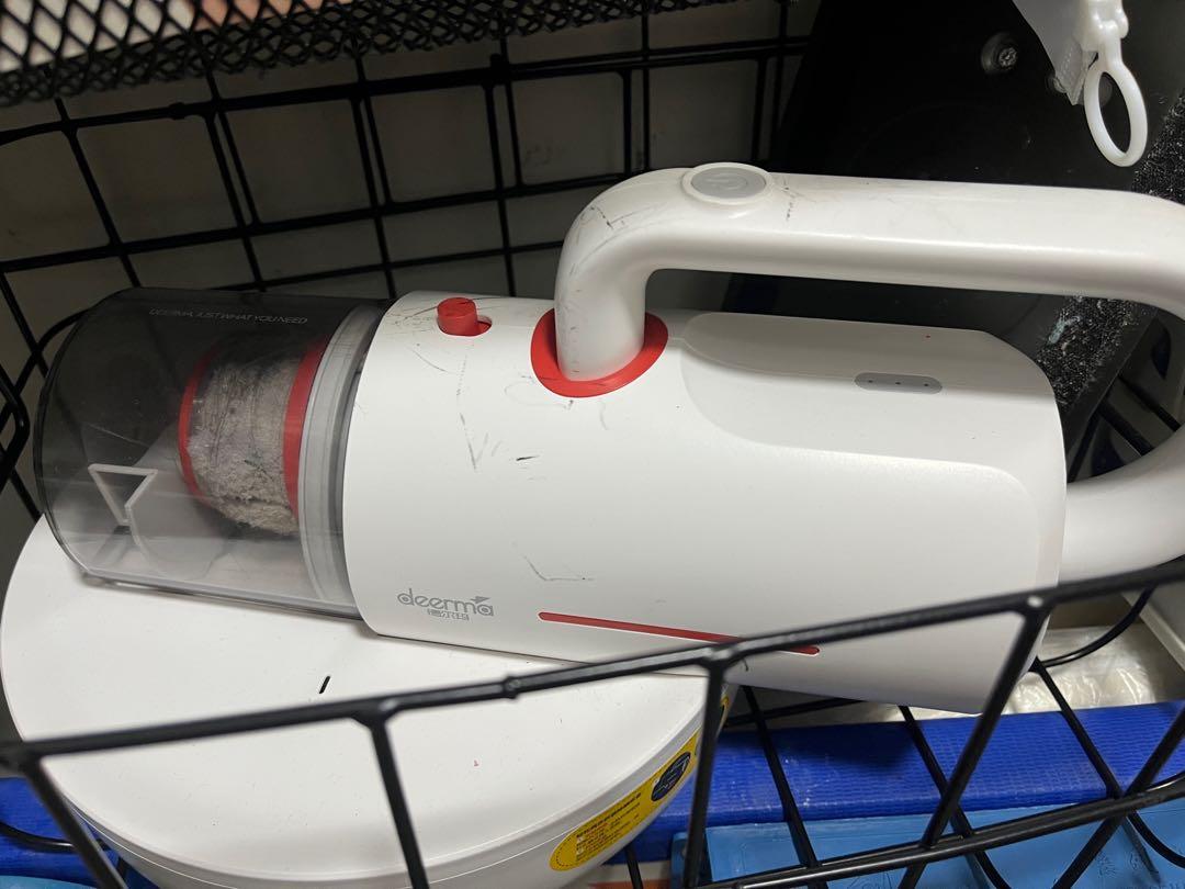 Deerma 2 in 1 Cordless Dust Mite Vacuum Cleaner UV Handheld CM1900, TV & Home Appliances, Vacuum