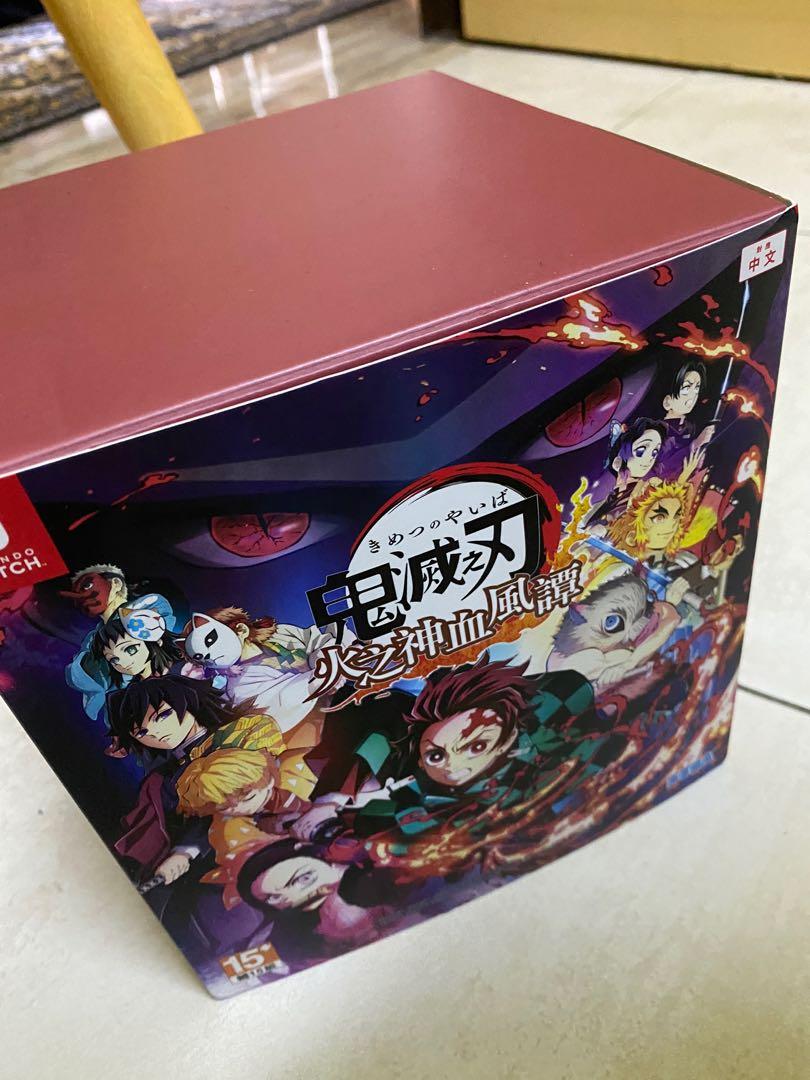 Demon slayer New & Sealed (FREE FIGURA LIMITED), Video Gaming, Video Games,  Nintendo on Carousell