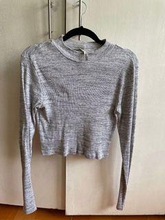 Divided gray longsleeves
