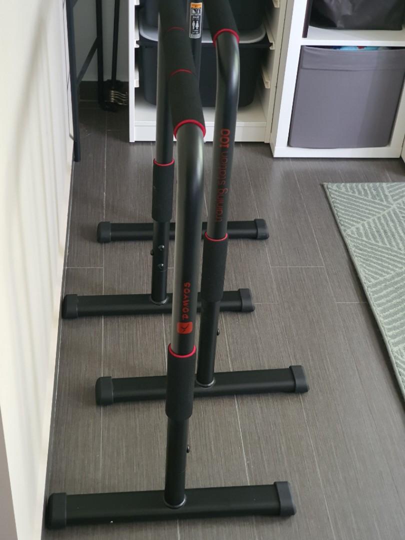Domyos 100, Dip Bar Training Station, Sports Equipment, Exercise