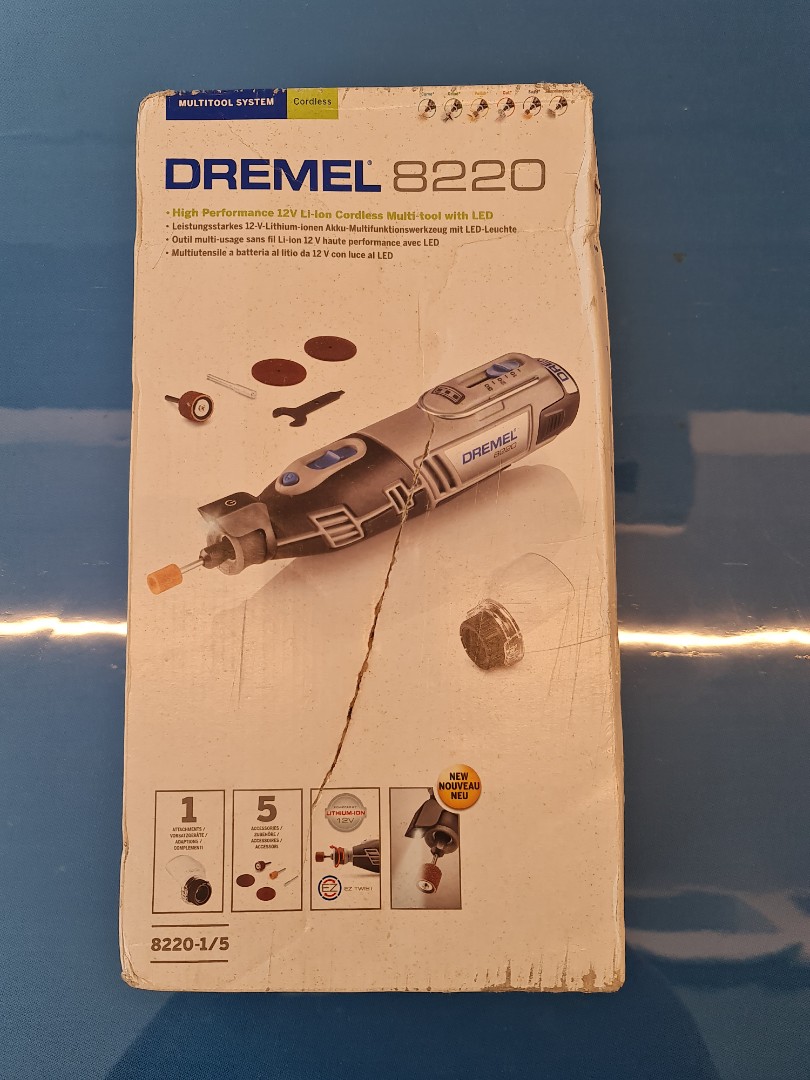 Outil multi-usage DREMEL 8220 sans fil 12 V + 5 accessoires - F