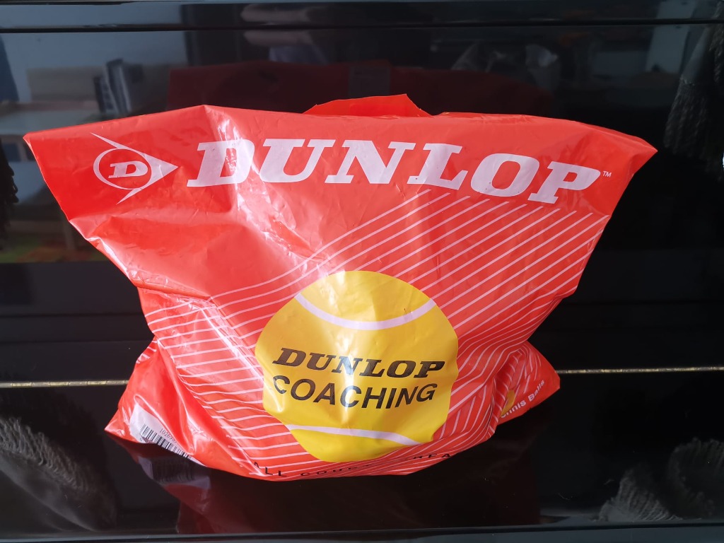 Dunlop coaching tennis balls (36 balls), Sports Equipment, Sports