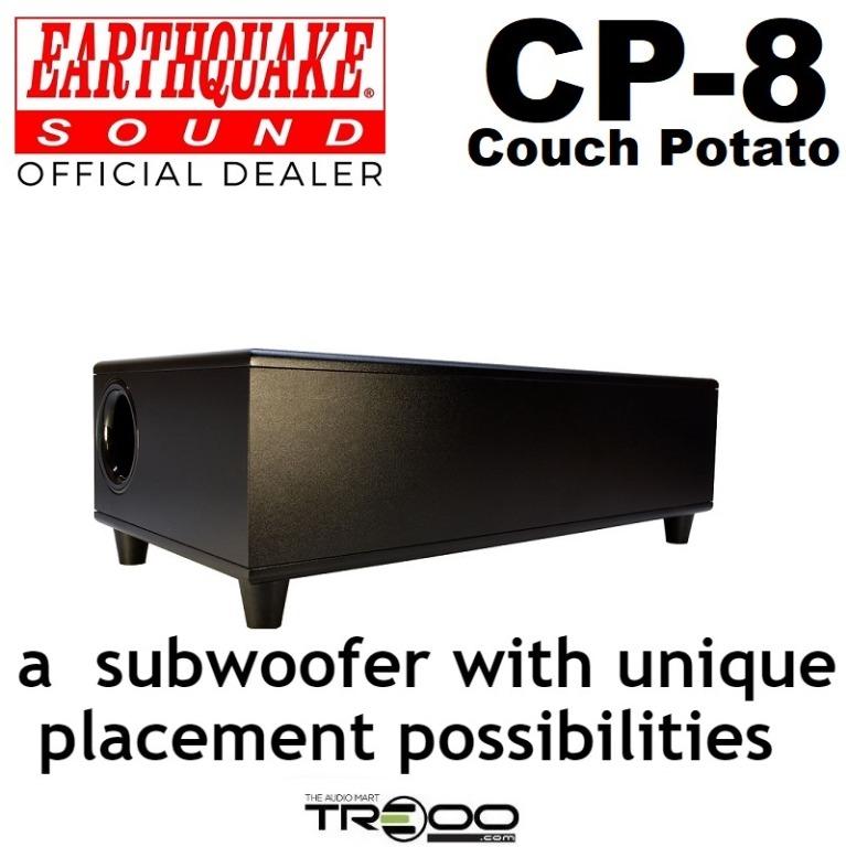 Earthquake Sound CP-8 Couch Potato 8-inch Powered Subwoofer, Audio, Speakers & Amplifiers on Carousell