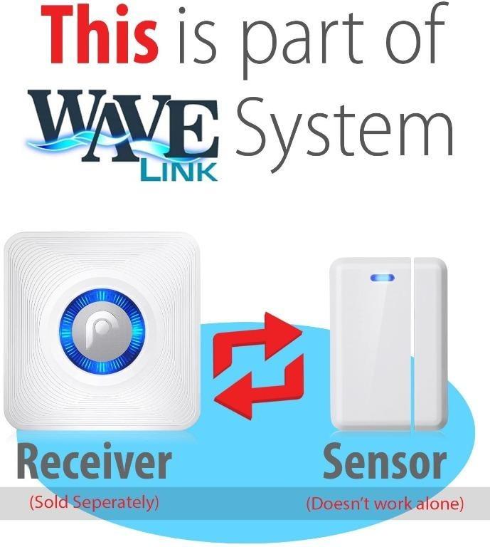 Fosmon WaveLink 51018HOM Wireless Door Open Chime Transmitter
