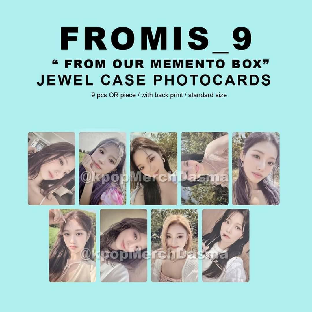 Fromis_9 from our memento box Power station Photocards (READ THE DESC),  Hobbies & Toys, Memorabilia & Collectibles, K-Wave on Carousell
