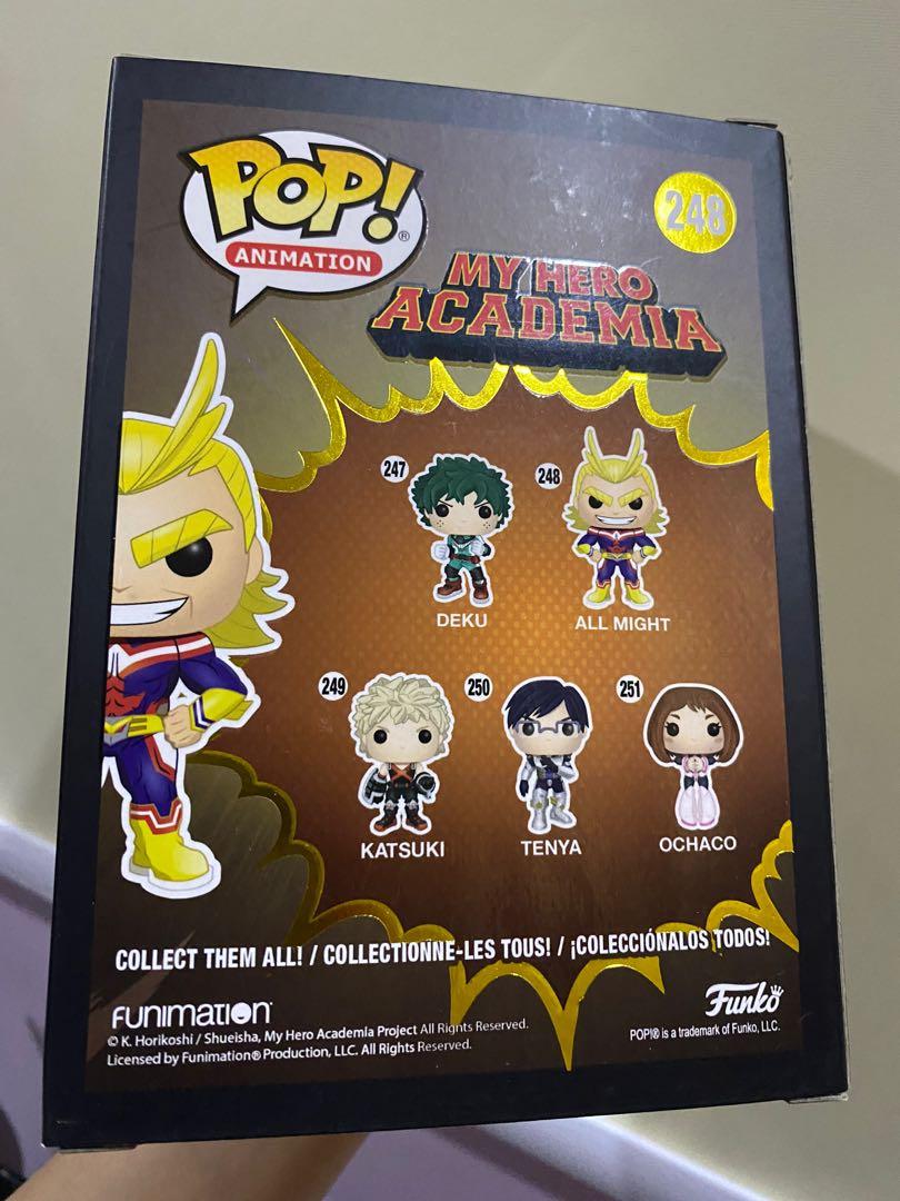 All might chrome funko pop hotsell