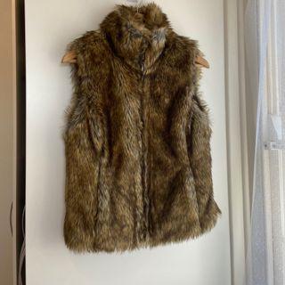 fur vest
