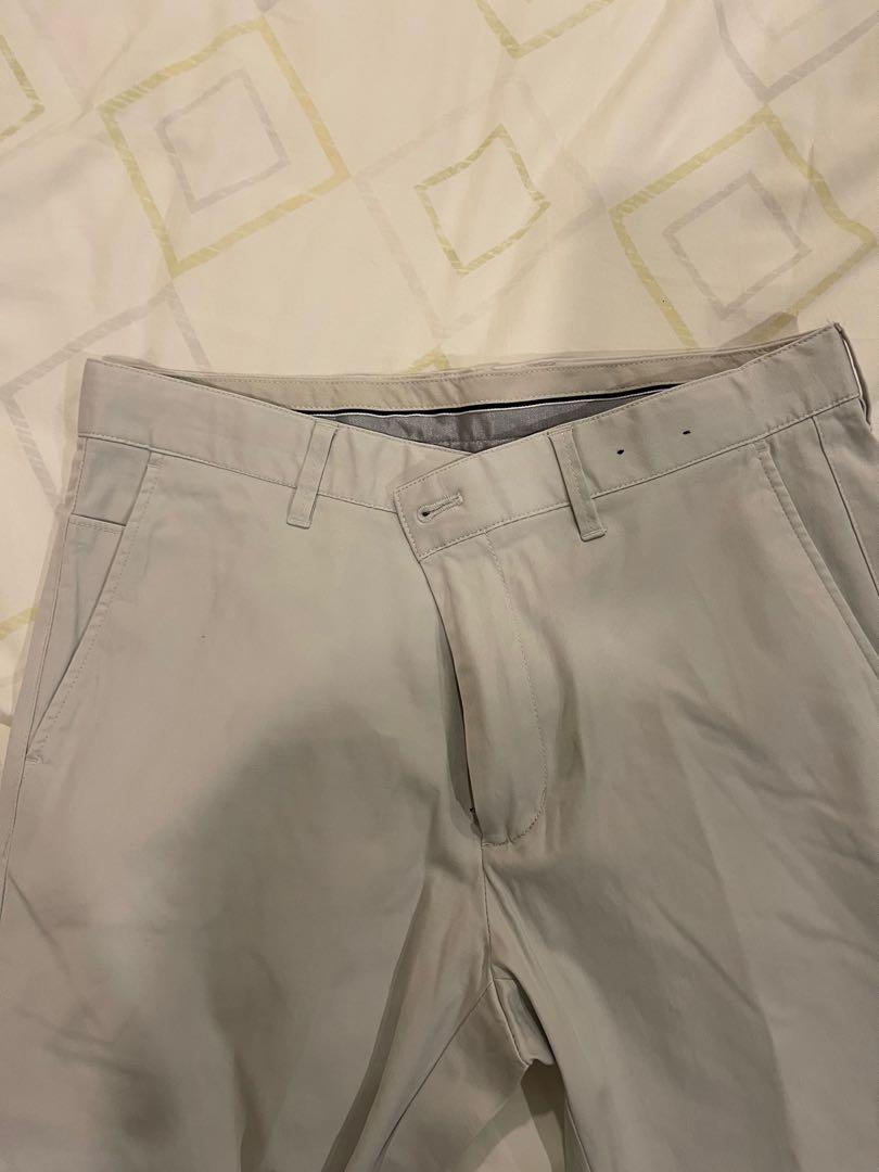 G2000 light gray trousers (Category: Trousers) located in Muntinlupa City. Submitted by myabcshop (Listing ID 1171879994, Image 2). Description: RFS - decluttering and small already Worn twice max Bought in hongkong No damage Picture as is For Men.