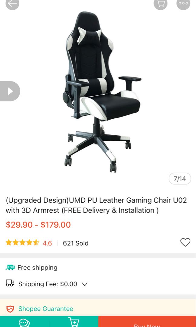 gaming chair sold