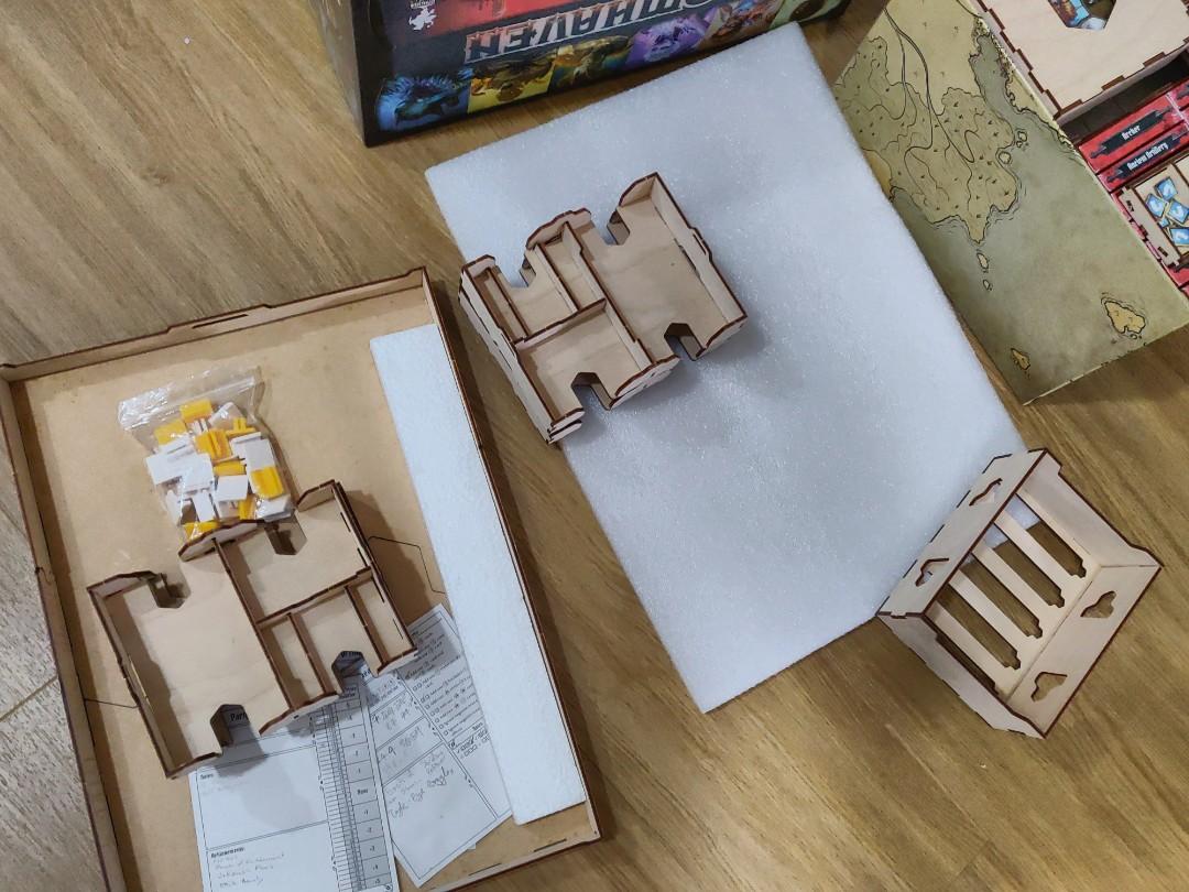 Gloomhaven + forgotten circles + broken token organizer + solo scenerios,  Hobbies  Toys, Toys  Games on Carousell