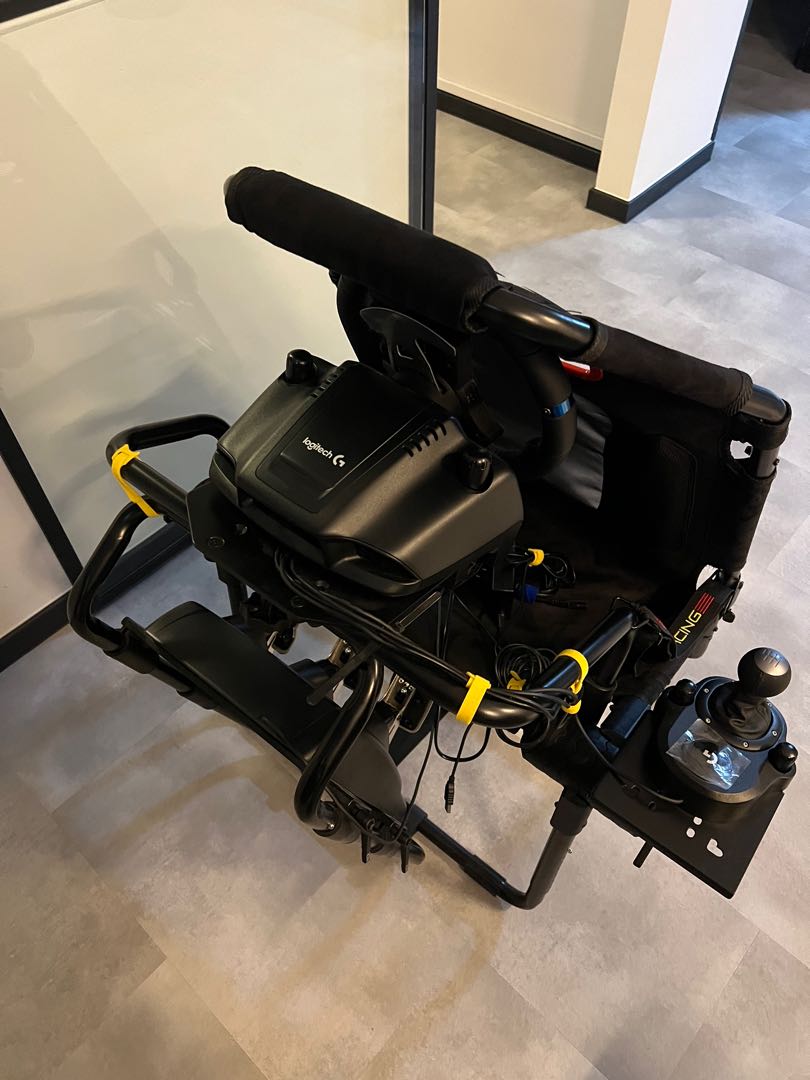 GT-Lite Next Level Racing with Logitech G29 Racing Wheel + Logitech ...