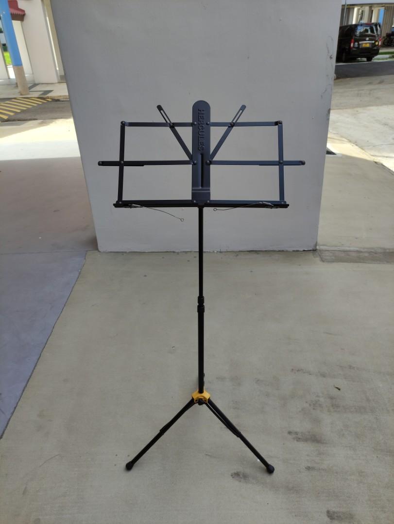 Hercules Music Stand (BS118BB), Hobbies & Toys, Music & Media, Music