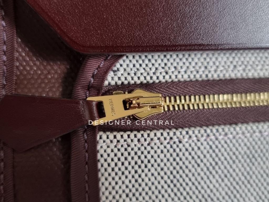 Hermes Bicolor Sellier Herbag Zip 31 PM Bag – The Closet