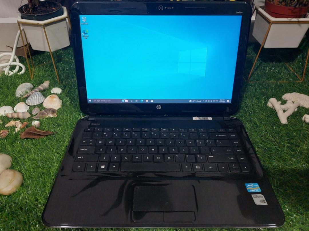 HP Pavilion M4 1001tx Intel Core i5 Windows 10 NVIDIA GeForce 730M Kingston 120GB SSD 4GB DDR3