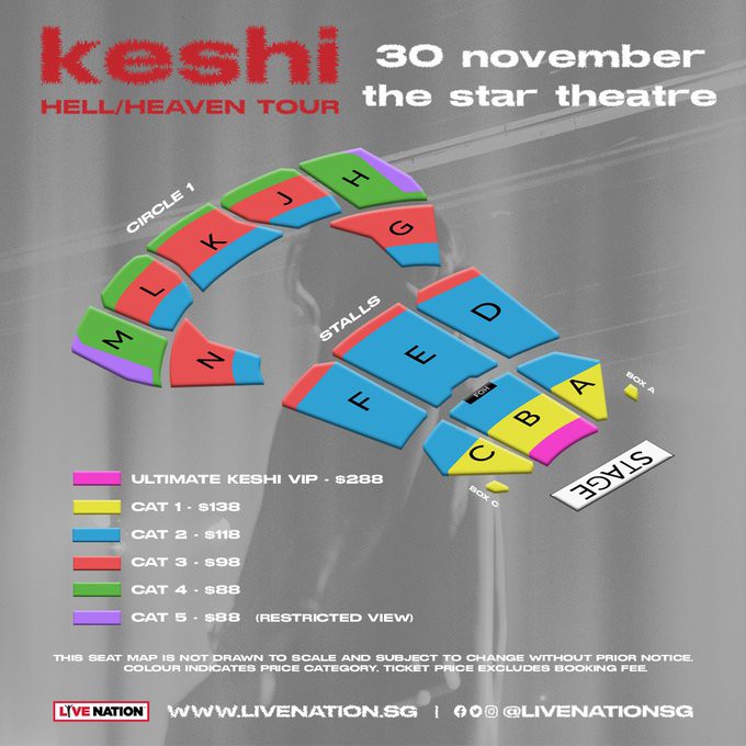 [HTB] KESHI HELL/HEAVEN TOUR PRESALE TICKET, Tickets & Vouchers, Event