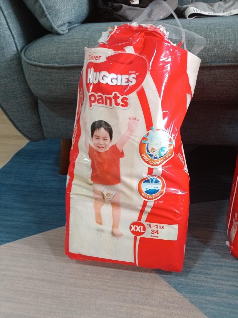 Huggies pull up diaper pants XXL, Babies & Kids, Bathing & Changing, Diapers & Baby Wipes on
