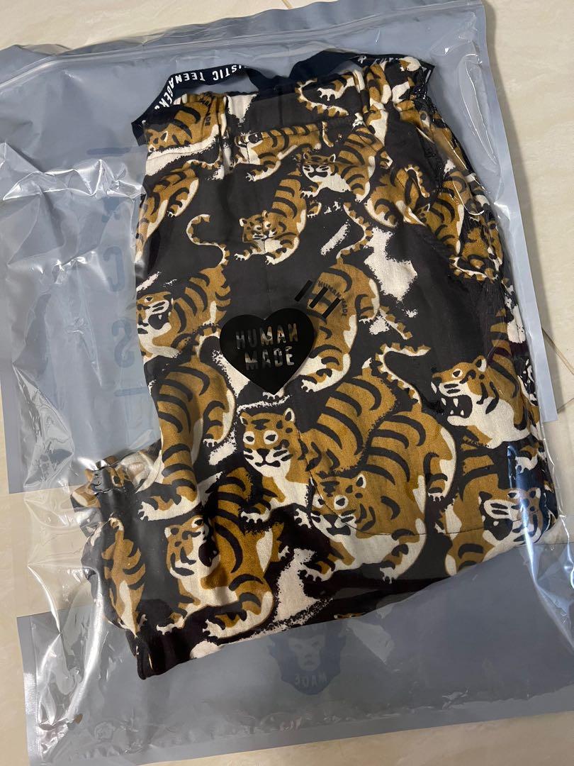 Human Made Tiger Gauze shorts, 男裝, 褲＆半截裙, 短褲- Carousell