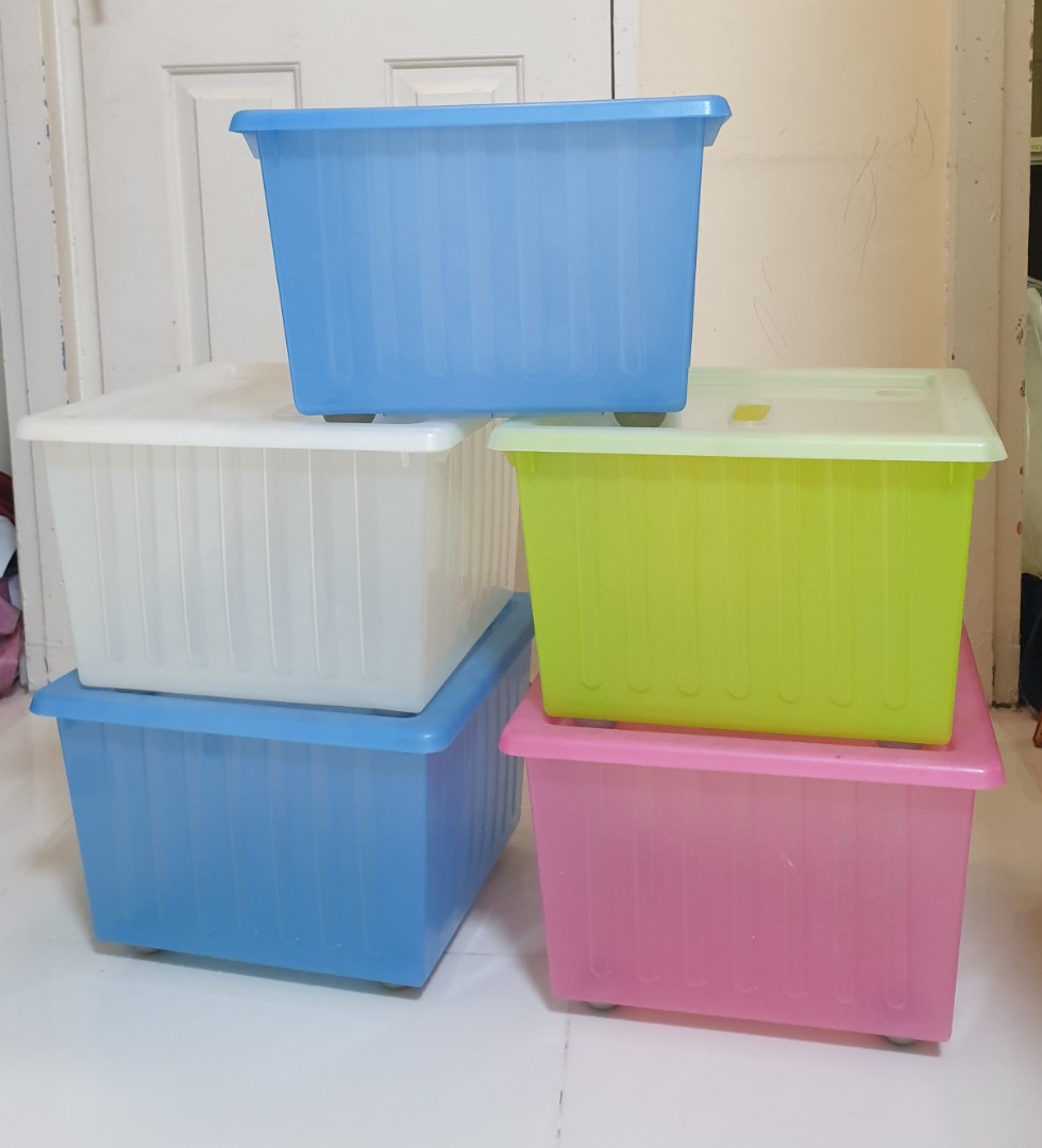 Ikea storage box, Furniture & Home Living, Home Improvement