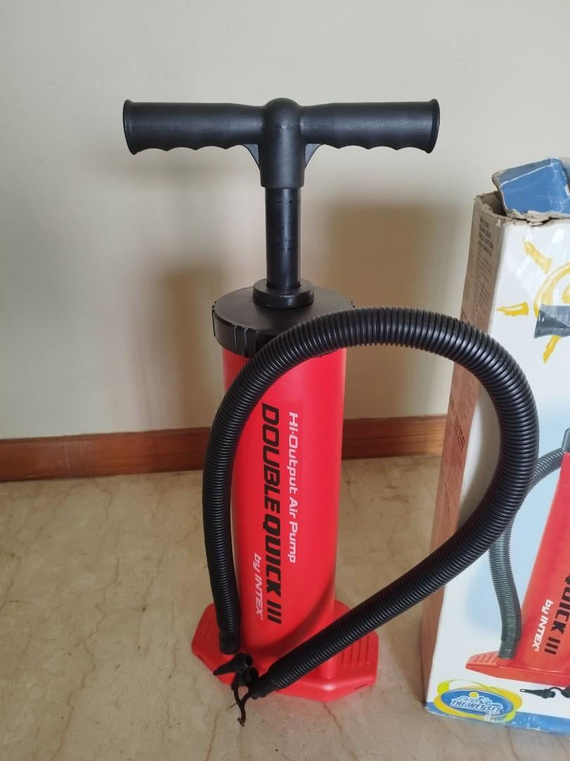 Intex Double Quick Hi Output Air Pump, Sports Equipment, Sports & Games