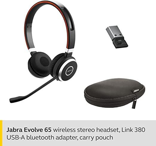Jabra 370 headset top
