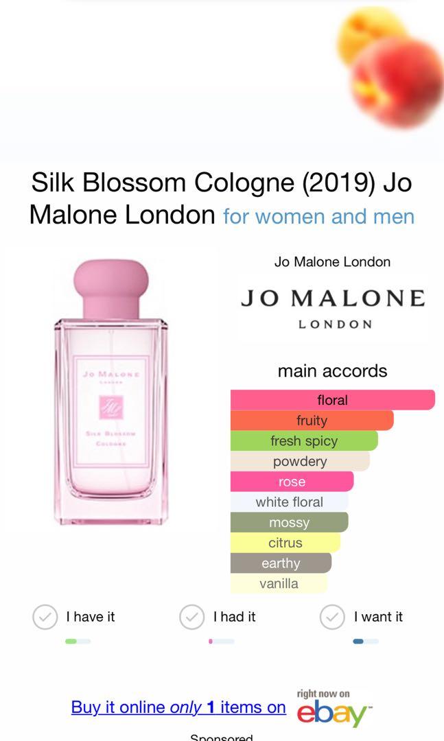 Silk blossom shop jo malone 2019