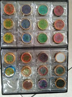 Kamen rider ooo medal set