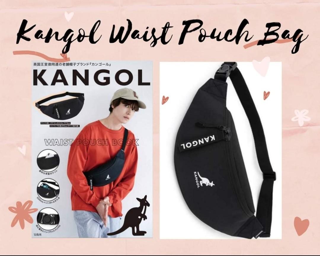 Kangol waist store pouch book