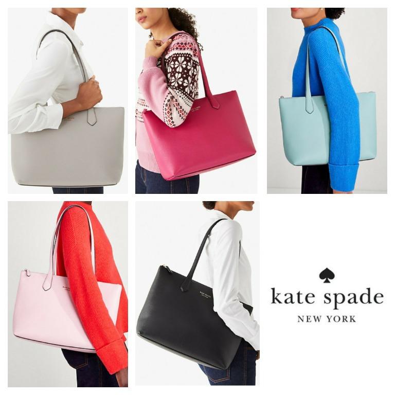 Kate Spade pink tote bag, Luxury, Bags & Wallets on Carousell